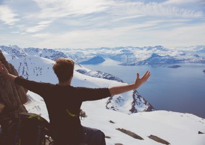 Earn your turns Sail to Ski Pukka Travels