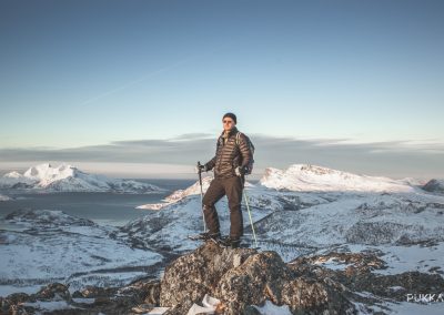 Snowshoe Hike Tesla Experience Tromso